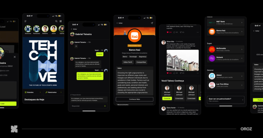 Aplicativo para Eventos - Oroz